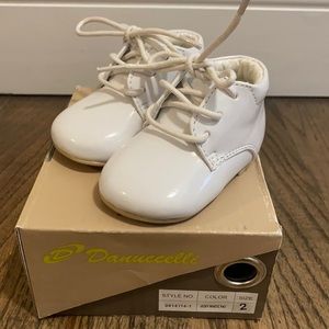 Infant Boy Baptism Shoe